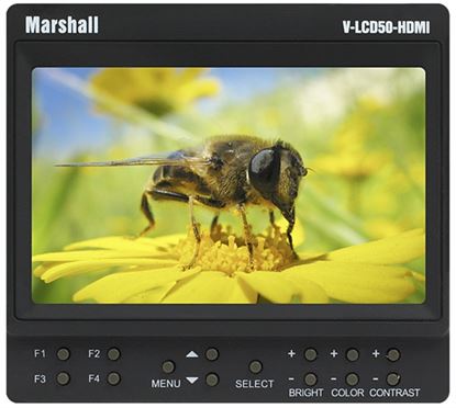 Picture of 5" Small 800 x 480 Camera-Top / Portable Field Monitor with HDMI