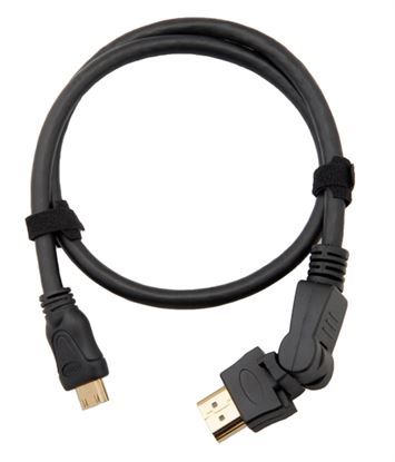 Picture of 18" Mini to Standard HDMI Cable
