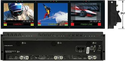 Immagine di V-R653-IMD-TE Triple 6.5' HD Rack Mountable LCD with built in IMD Function