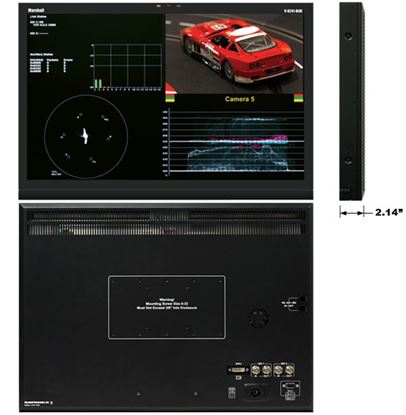 Afbeelding van V-R241-DLW 24" IMD Monitor / Waveform and Vector- Scope Display