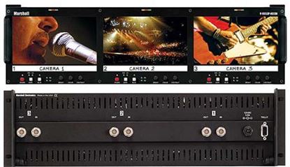 Picture of V-R653P-HDSDI Triple 6.5' HD Rack Mountable LCD with HDSDI/SD input